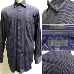 EUC JOHN W. NORDSTROM MENS L 100% EGYPTIAN COTTON